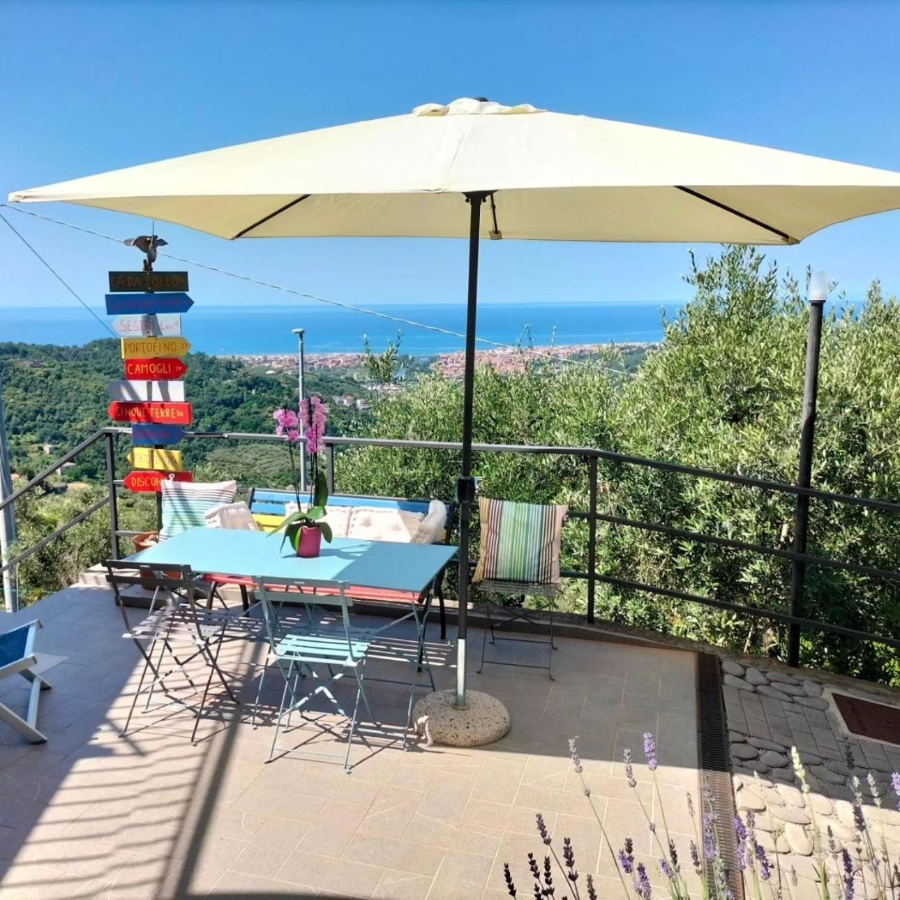 Ca' Da Tollo Hotel Cogorno Bagian luar foto